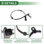 ABS Wheel Speed Sensor No.26202089 for Buick Cavalier (2017–2021) Rear Left
