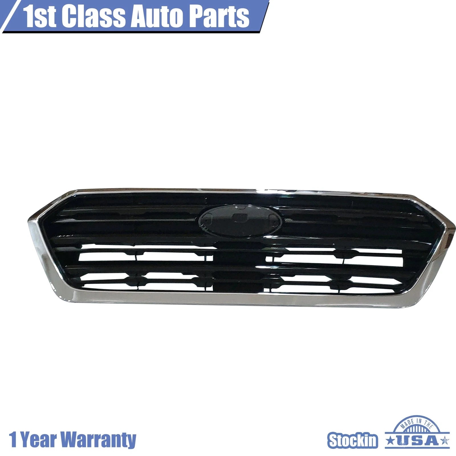 Chrome Front Bumper Grille for Subaru Outback (2015-2017)