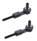 Set of 2 Front Outer Steering Tie Rod Ends for Audi A4 Quattro A6 A8 S8 (1996–2020)