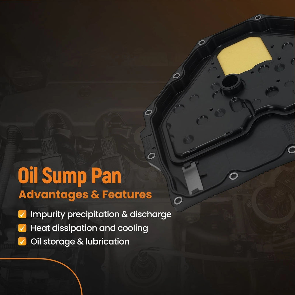 Transmission Oil Pan for Porsche 718 Cayman Boxster 2.0L 2.5L (2017–2018)