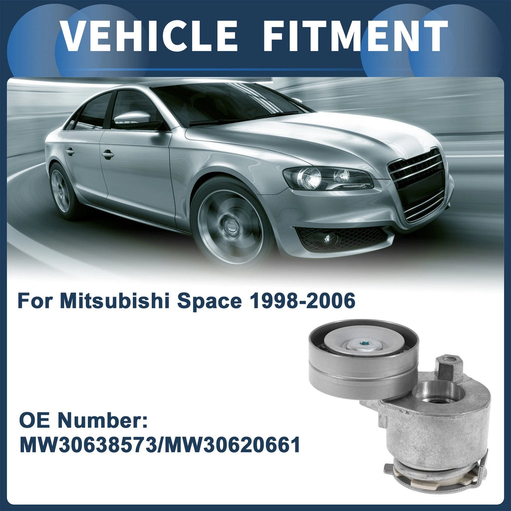 Belt Tensioner for Mitsubishi Space (1998–2006) No.MW30638573 Metal