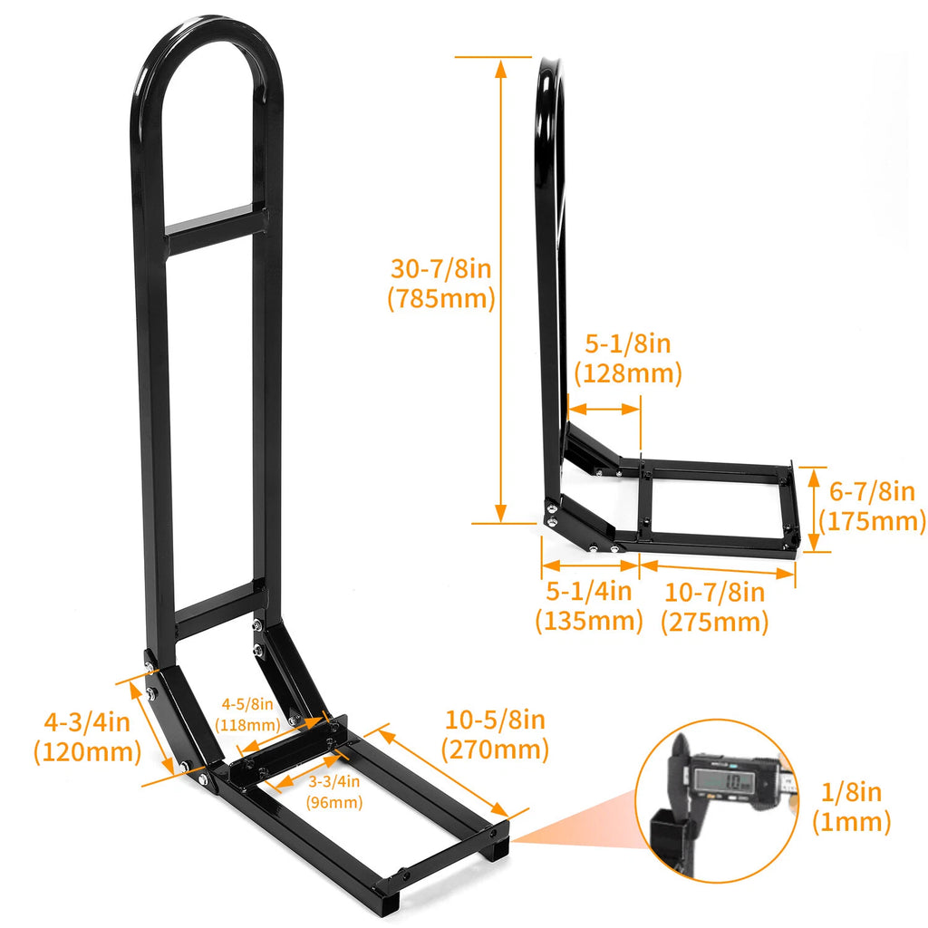 Universal Rear Seat Safety Grab Bar for EZGO, Club Car, Yamaha (Fits All)
