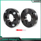 2X 1.5" Wheel Adapters 4x110 to 4x156 3/8"-24 for Yamaha Suzuki Honda