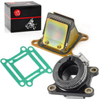 Carb Intake Manifold Boot & Reed Valve for Kawasaki KX80 KX100 (1991–2000)