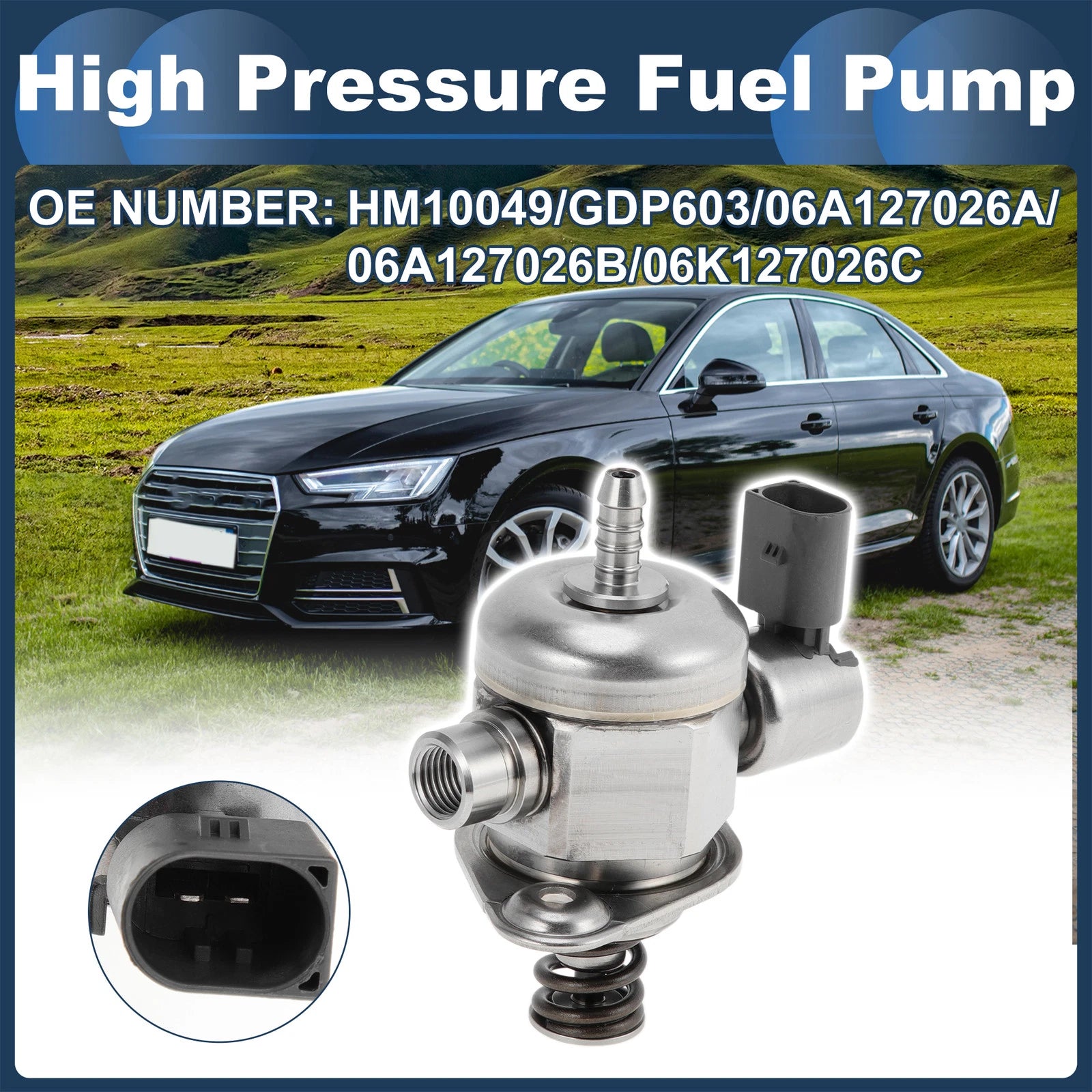 High Pressure Fuel Pump for VW Jetta Golf (2006–2010) No. 06A127026A