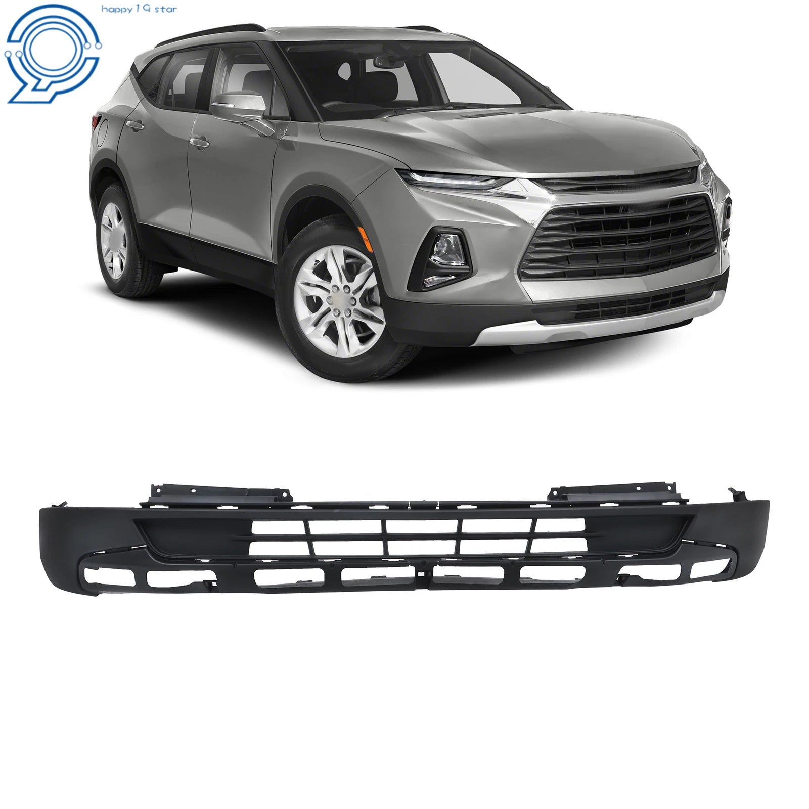 Front Lower Bumper for Chevrolet Blazer (2019–2022) Textured