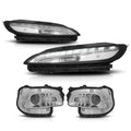 LED Daytime Running Lamps Projector Headlights for Jeep Cherokee (2014–2018)