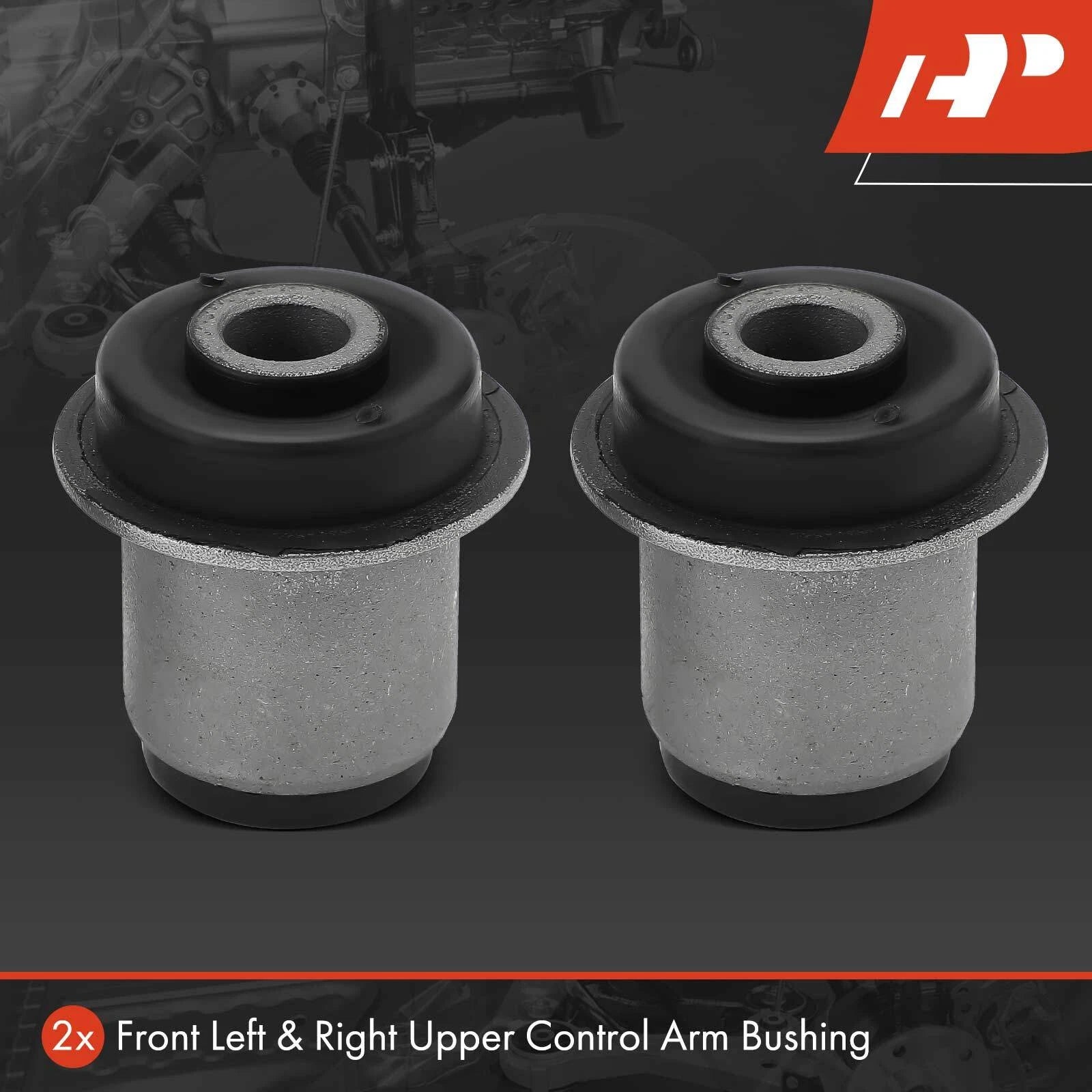 2X Control Arm Bushing Front Upper for Jeep Liberty (2002-2012)