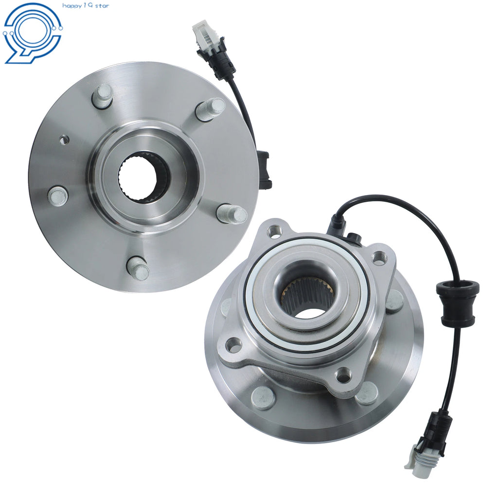 2X Rear Wheel Bearing Hub Assembly for Saturn Vue, Chevy Equinox, Pontiac Torrent (2002–2009)