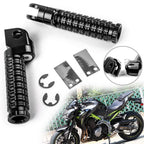 Footrests for Kawasaki Ninja 250 300 400 650 (R 1000) CNC Black