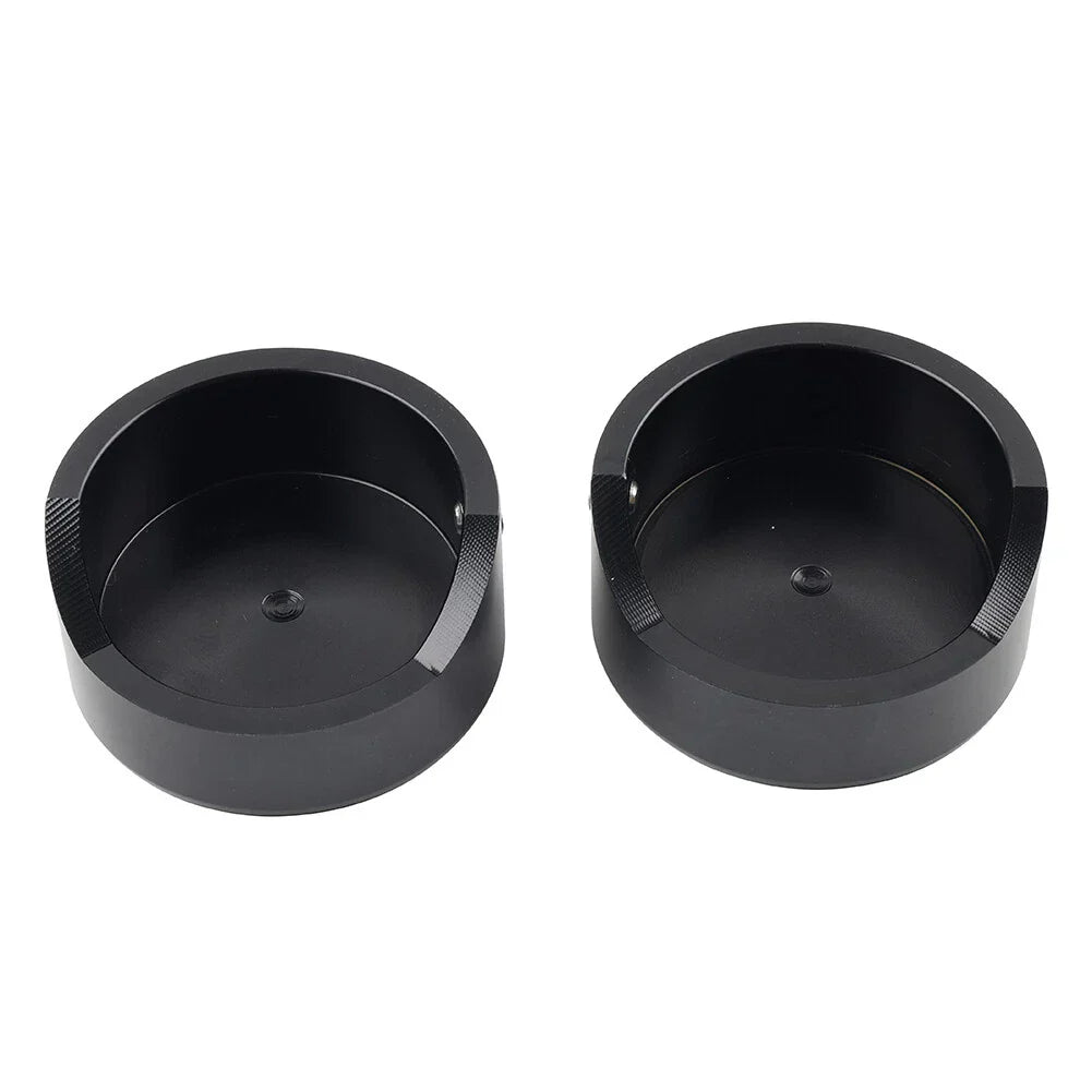 Black CNC Upper Fork Caps for Harley Softail Breakout FXBR FXBRS (2018-2023)