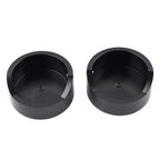 Black CNC Upper Fork Caps for Harley Softail Breakout FXBR FXBRS (2018-2023)