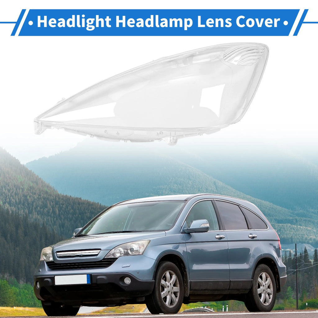 Front Left Headlight Lens Cover for Honda Fit (2009–2010) PC Clear