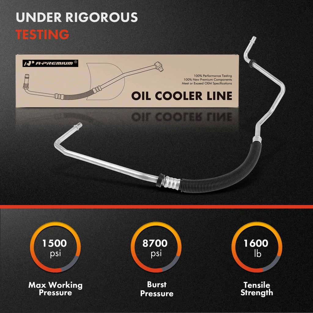 Engine Oil Cooler Line for Chevrolet C4500 Kodiak GMC (2003–2009)