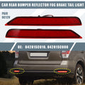 2X Rear Bumper Reflector LED Brake Tail Light 84281SC010 for Subaru Forester (2014–2018)
