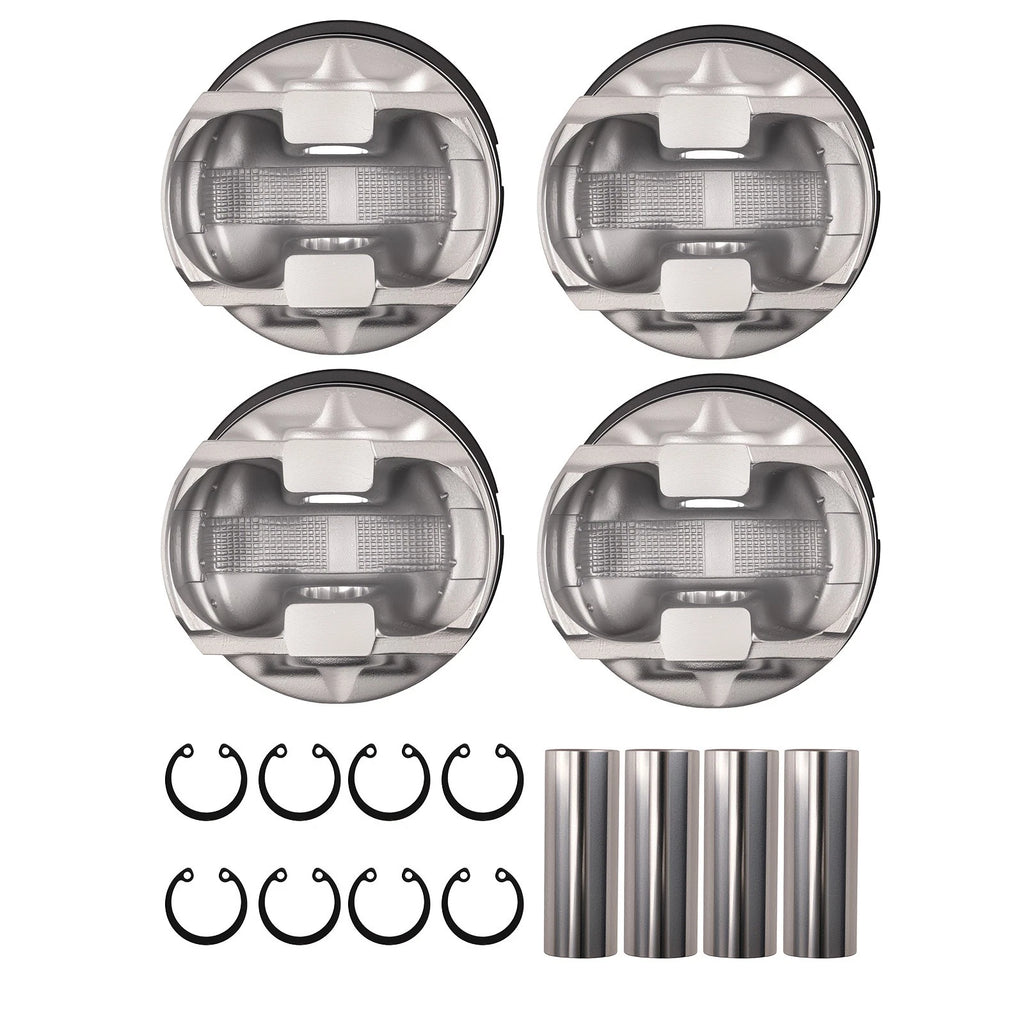 4Pcs Piston Set for Subaru Legacy 2.5L SOHC (2000–2005) 12006AC070