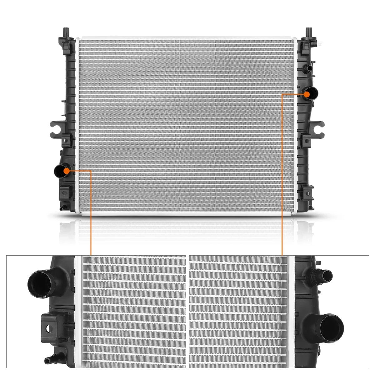 Aluminum Core Radiator for Chevy Corvette (2014–2019) DPI-13462