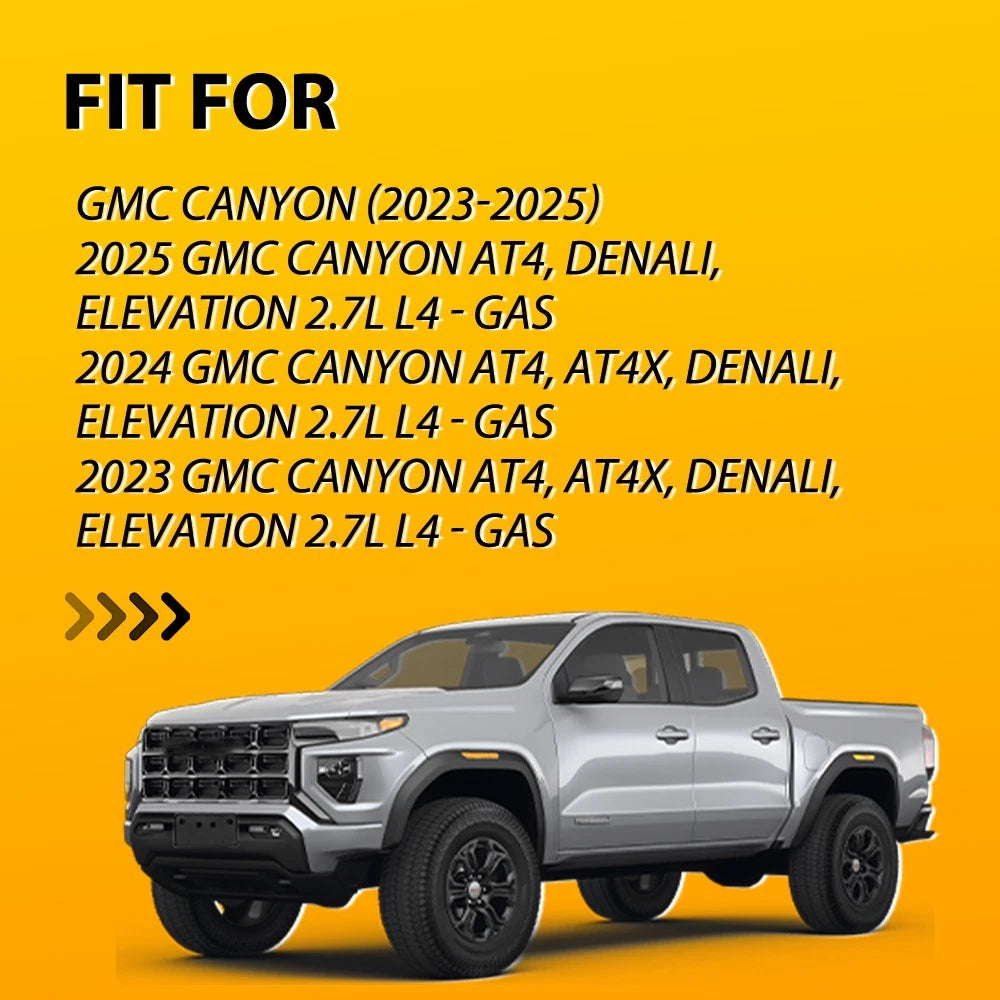 Front License Plate Holder Mounting Kit for GMC Canyon AT4 AT4X Denali (2024)