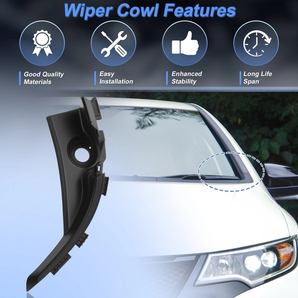Set of 2 Windshield Cowl Replacement for Honda Civic (2012–2015) 74210-TR0-A00