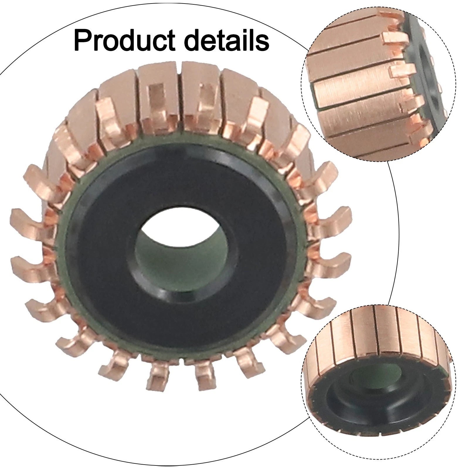 Motor Commutator for Car Repair (20P Teeth, 8x30x17.5mm)