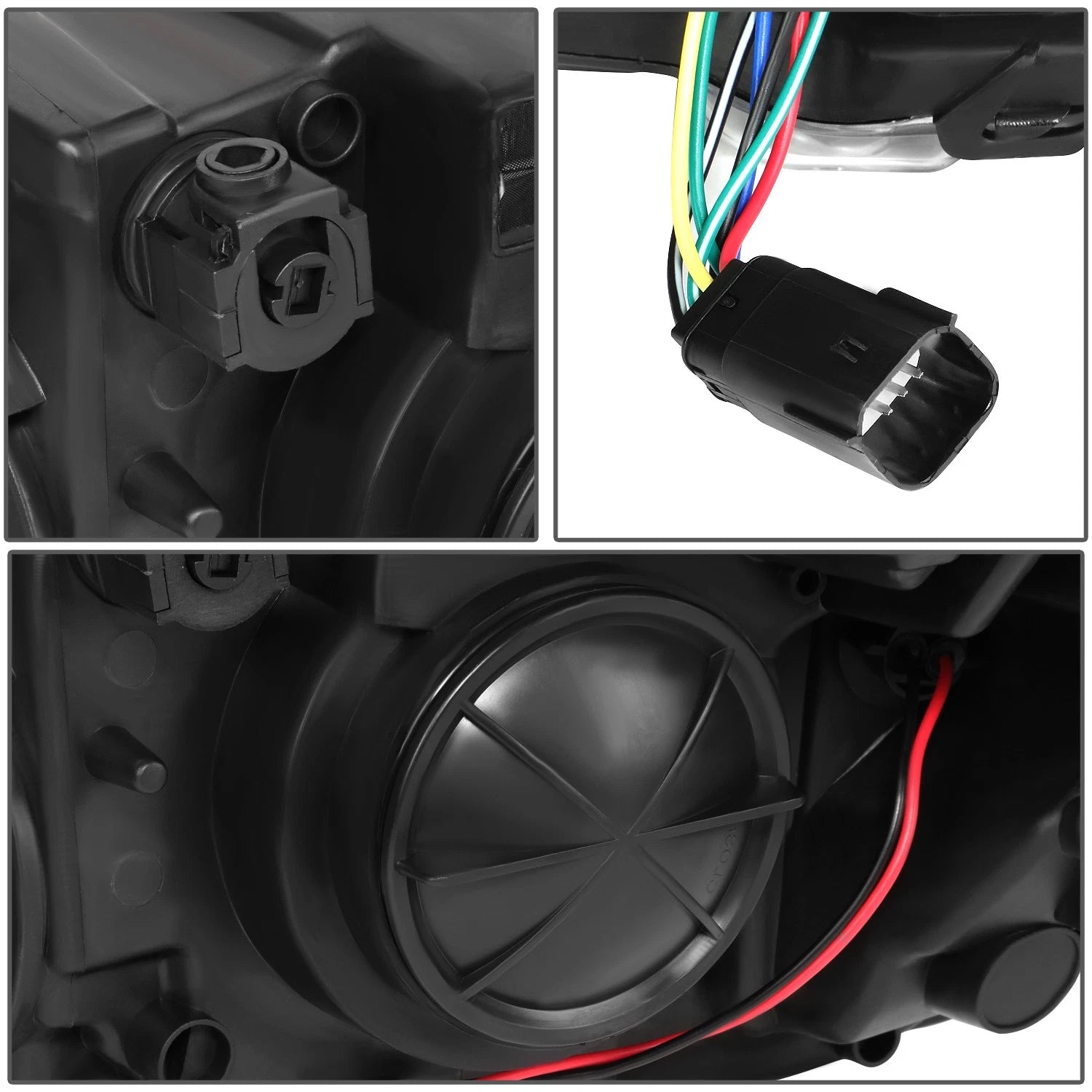 1pc Projector Headlight Lamp Assembly for Chevy Impala (2014–2020)