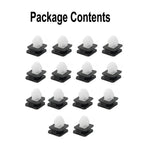 14pcs A-Pillar Trim Molding Clips for Ford Explorer (2011–2019)