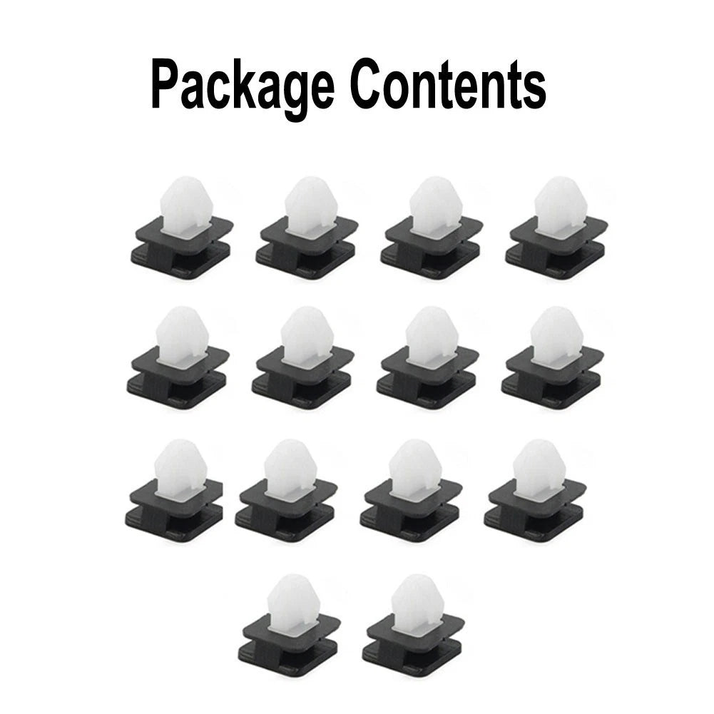 14pcs A-Pillar Trim Molding Clips for Ford Explorer (2011–2019)