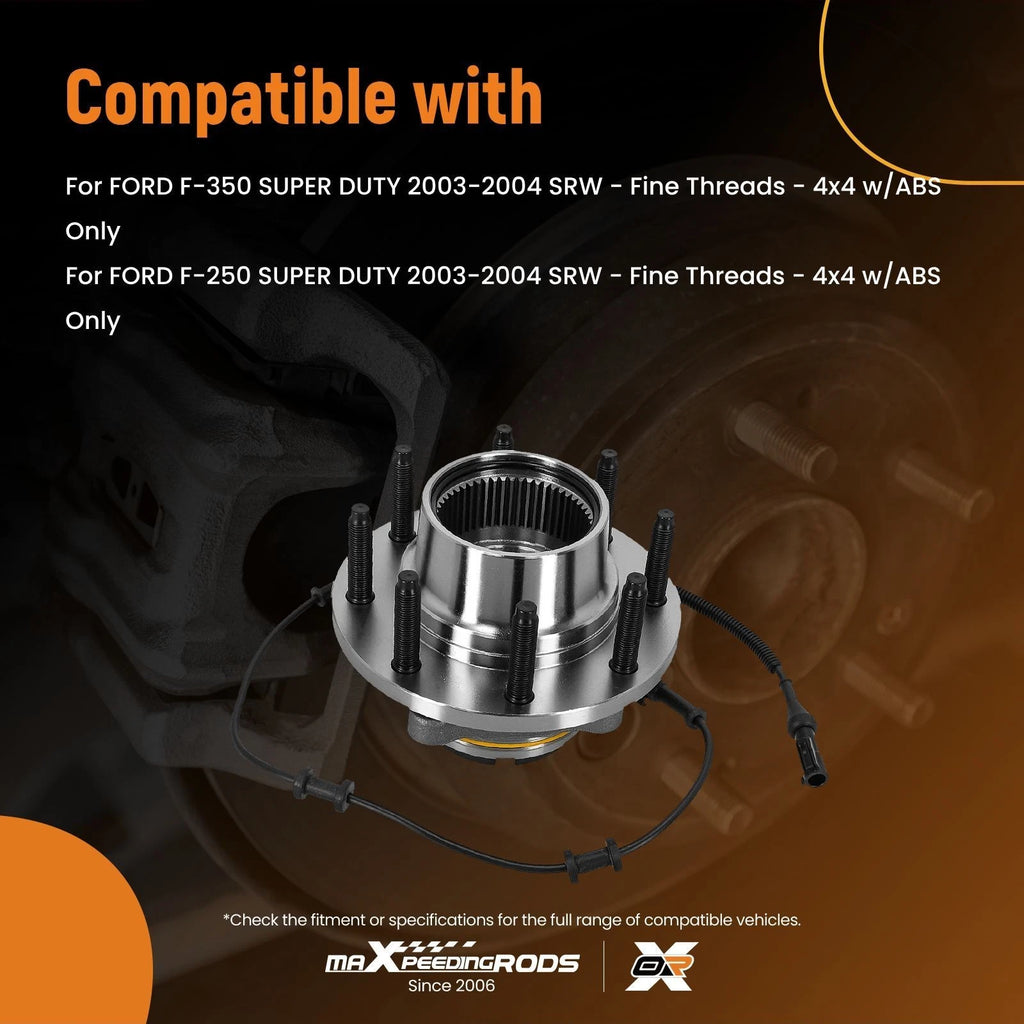 4X4 Front Hub Kit for Ford F-250/F-350 Super Duty (2003–2004)