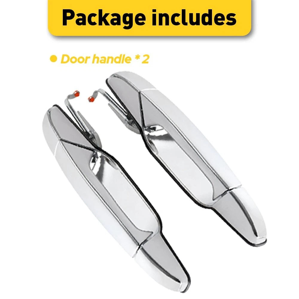 Set of 2 Exterior Door Panel Handles for Chevrolet Avalanche (2007–2013)