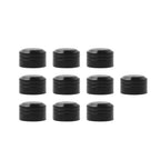 10x Engine Bolt Topper Caps Cover Black for Harley Dyna Softail