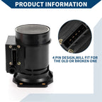 Mass Air Flow Sensor Assembly for Nissan Maxima (1989–1994) No.2268016V00