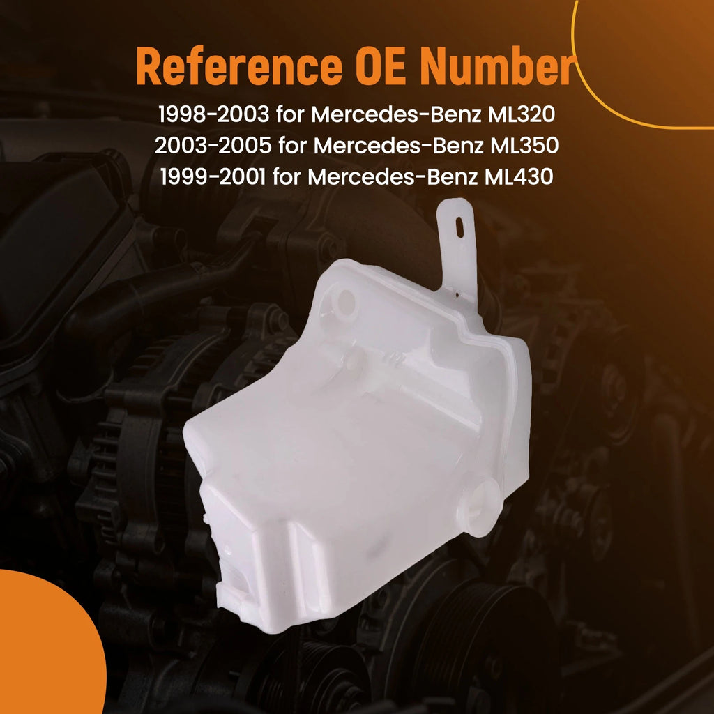 Windshield Washer Fluid Reservoir Tank for Mercedes-Benz ML430 ML500 (2002–2005)