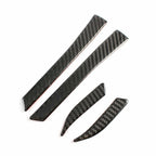 Carbon Fiber Rearview Mirror Trim Sticker for Ford Mustang 2015-2024