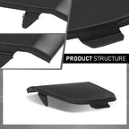Tow Eye Hook Cover Cap for Ford Focus (2012–2014) Black
