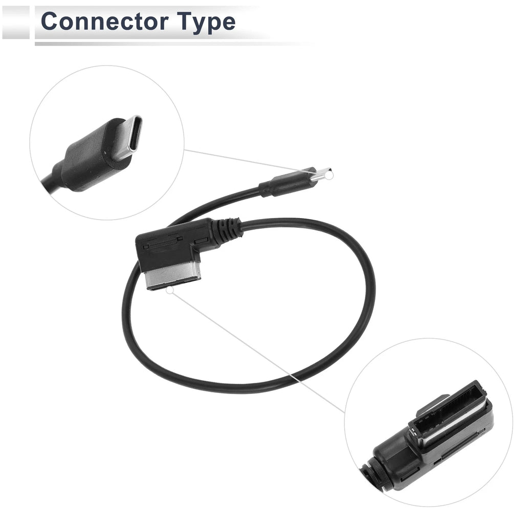 Audio Aux Adapter Cable for Audi (1 Pcs)