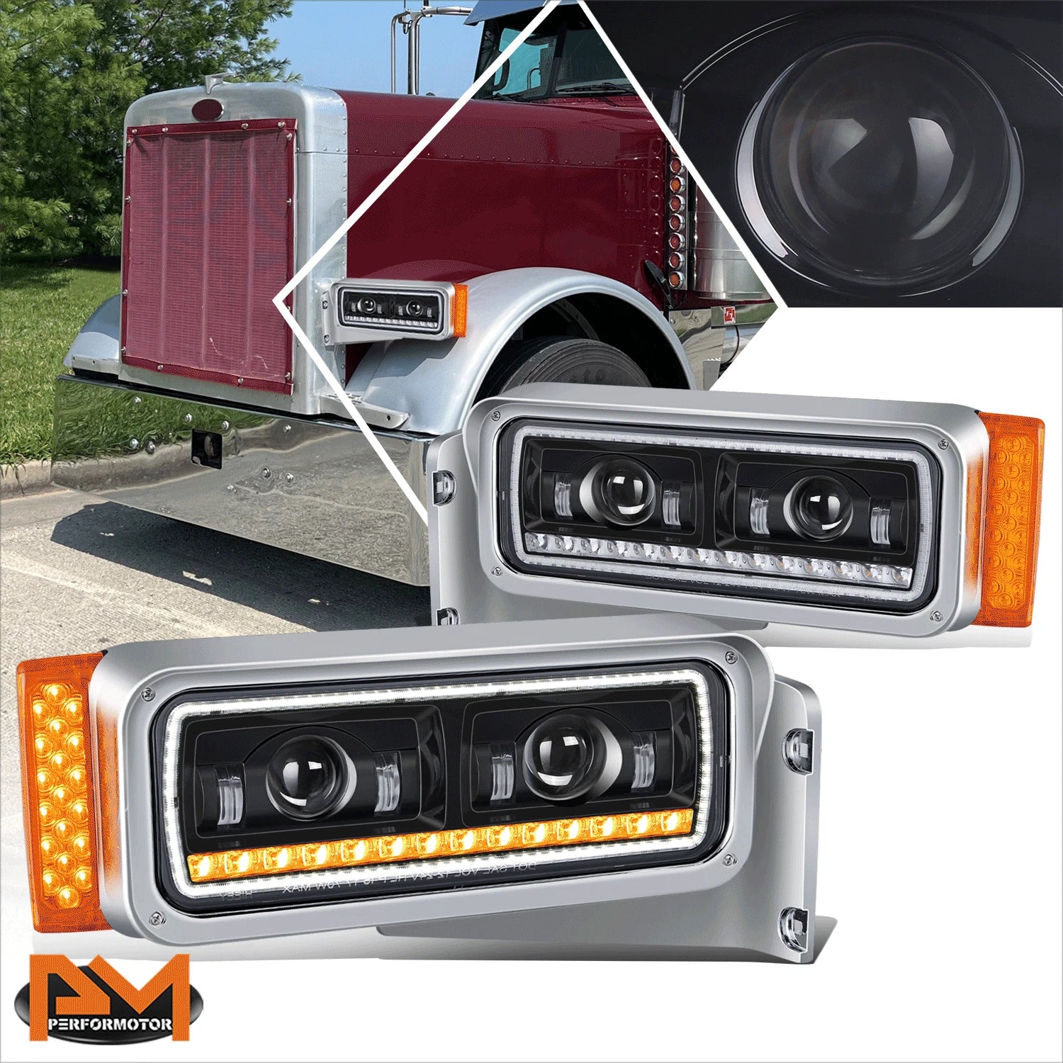 Set of 4 Tape-on Window Visors for Ram 1500 Quad Cab (2019–2024)