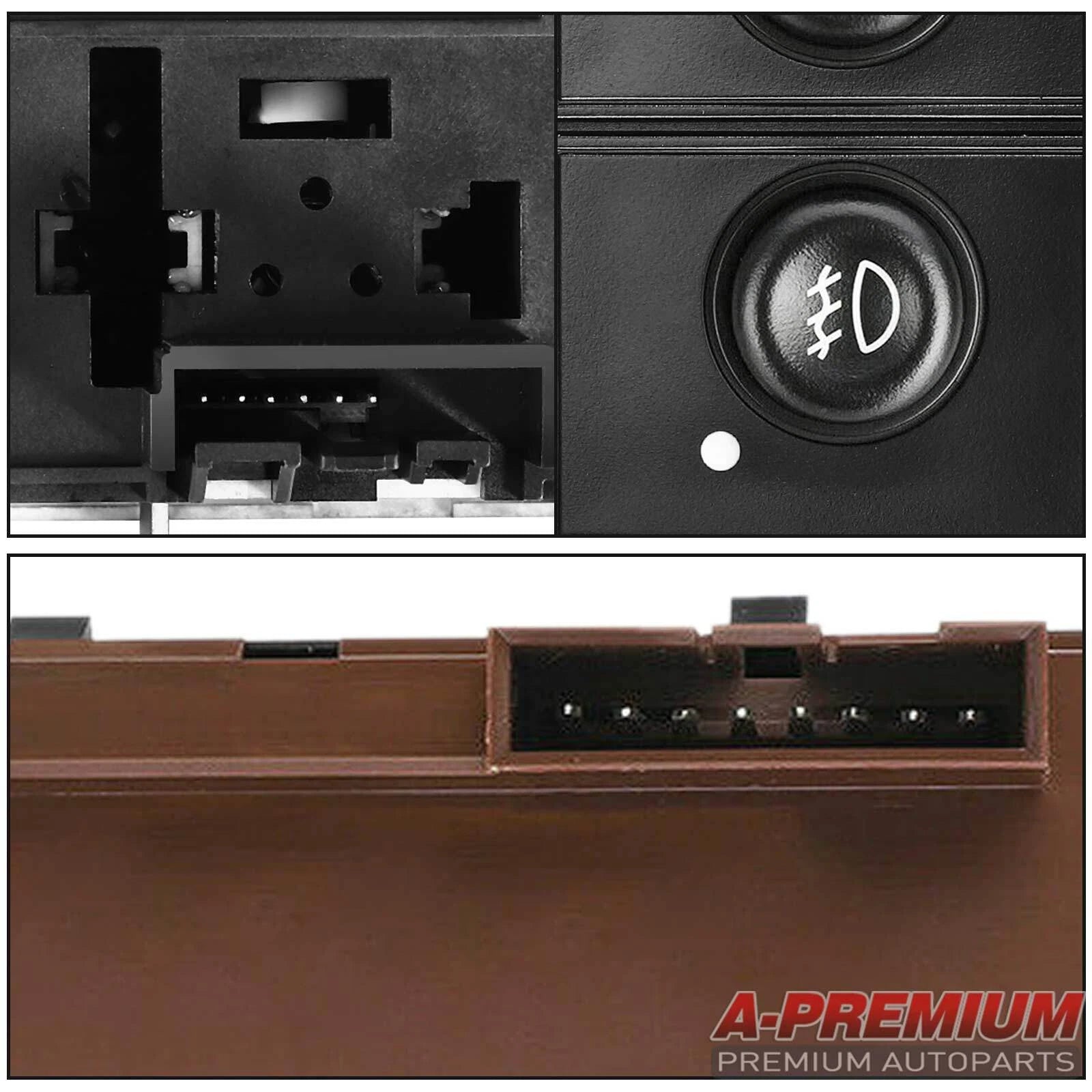 4X4 Selector Switch & Fog Light Switch for Chevrolet Silverado GMC