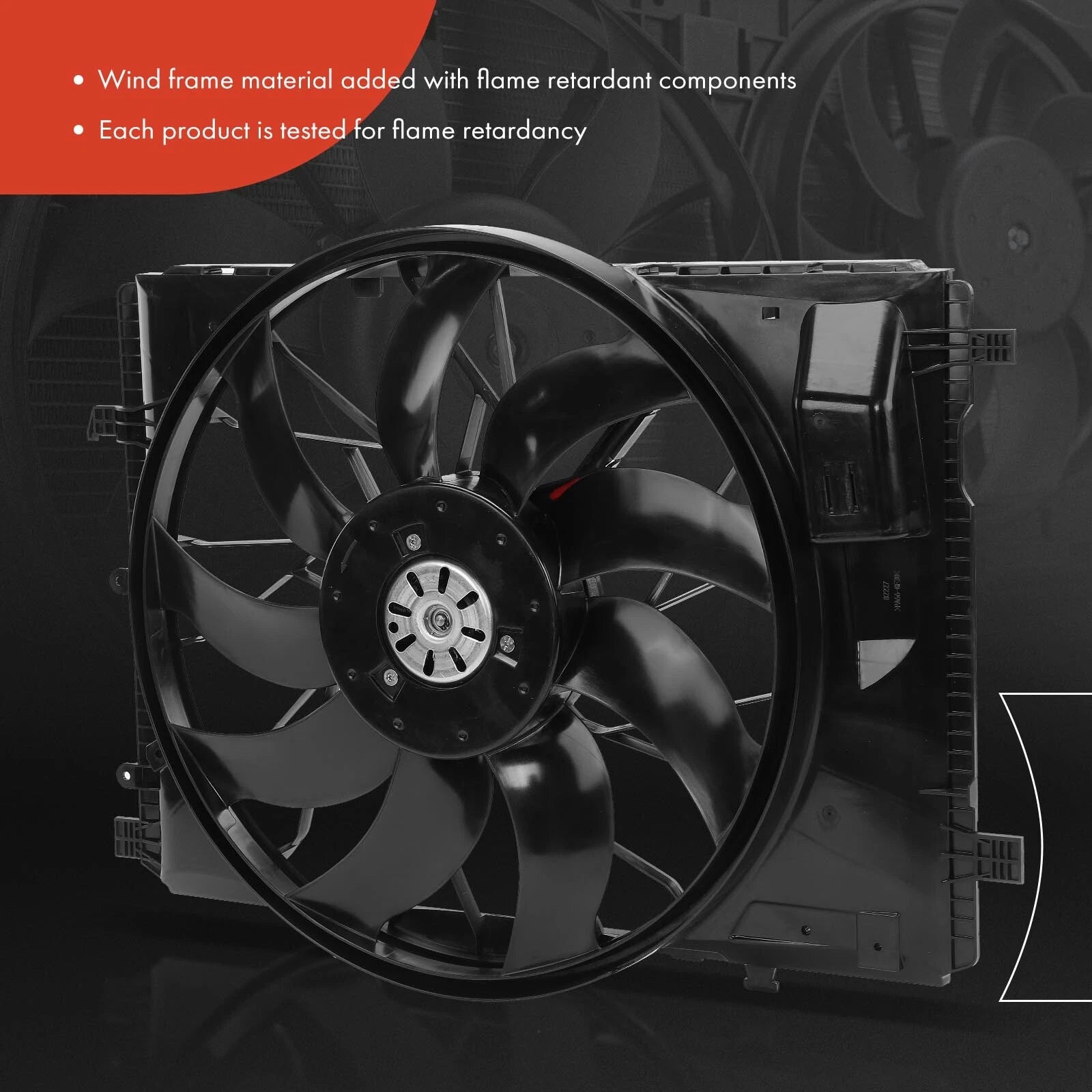 Cooling Fan Assembly for Benz E550 (2007-2010)
