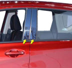 Luxury FX Stainless Steel Pillar Post Trim 4pc for Nissan Versa Note (2014–2019)