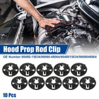 10 Pcs Hood Prop Rod Holder Clip for Toyota RAV4 (1996–2000)