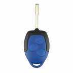 Key-Fob Case 3-Button BLUE Remote Cover for Ford Transit-MK7 (2006���2014)