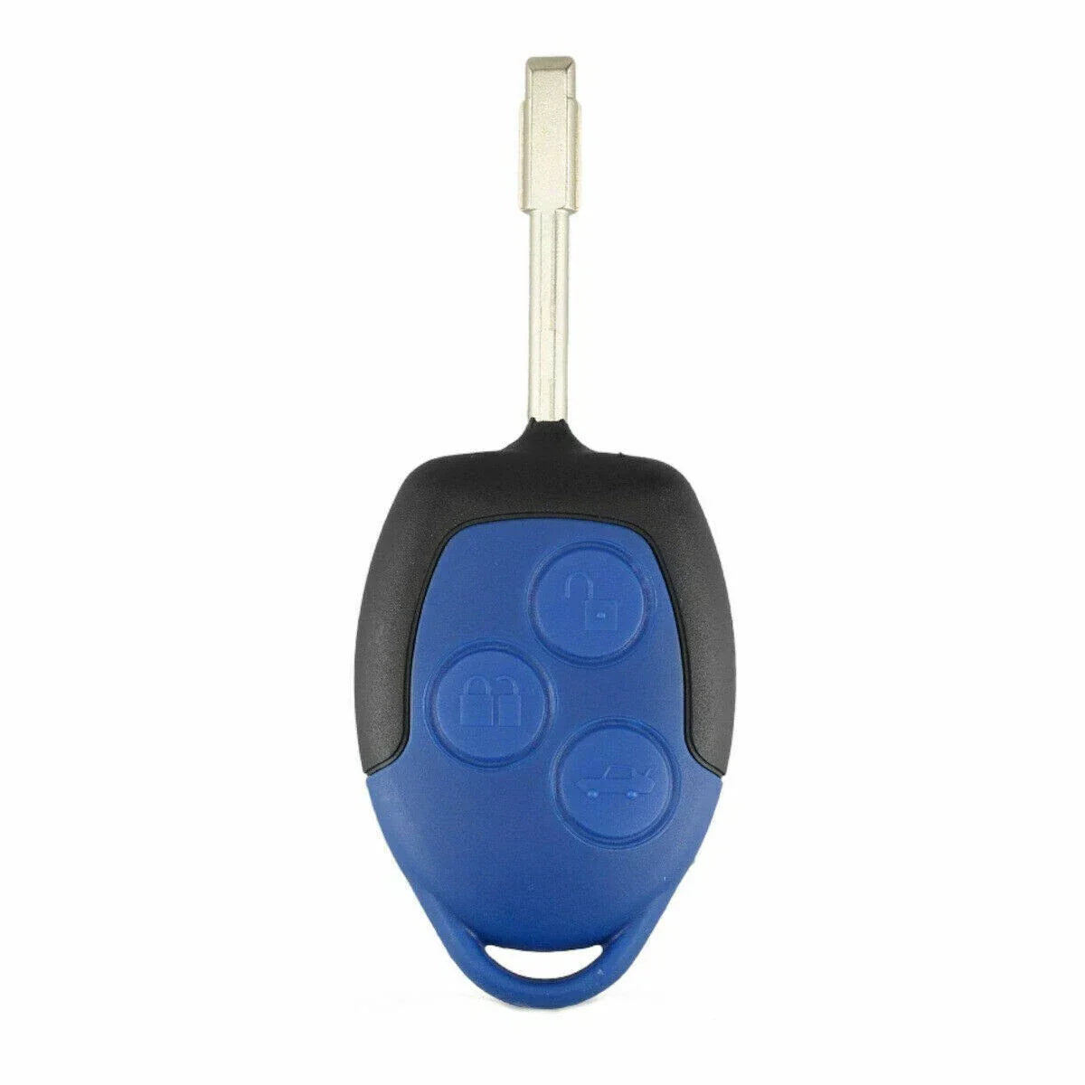 Key-Fob Case 3-Button BLUE Remote Cover for Ford Transit-MK7 (2006���2014)