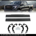 Set of 2 Side Step Running Boards for Chevy Silverado/GMC Sierra 1500 (2019–2022)