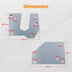 Power Steering Conversion Mount Bracket Kit for Chevrolet C10 (1960–1966)