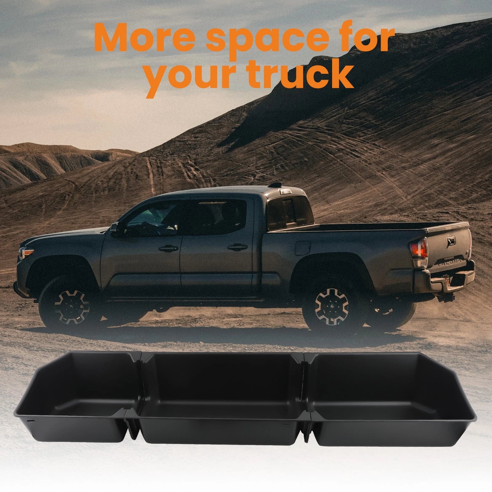 Rear Underseat Storage Box for Ford F-150 Super Crew (2015–2020)
