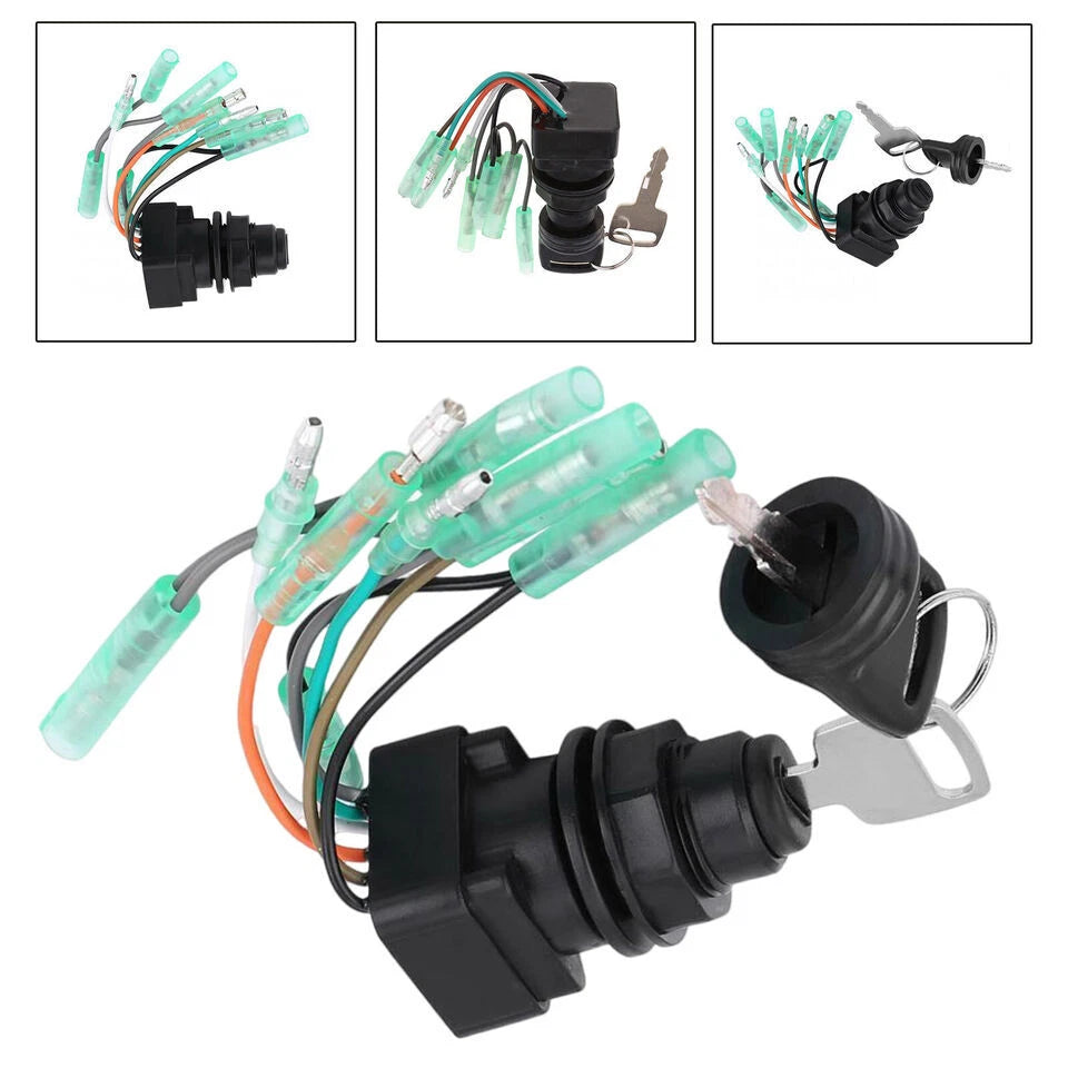 2X Key Switch for Suzuki Outboard 30HP-300HP (37110-92E01, 37110-99E00, 37110-99E01)