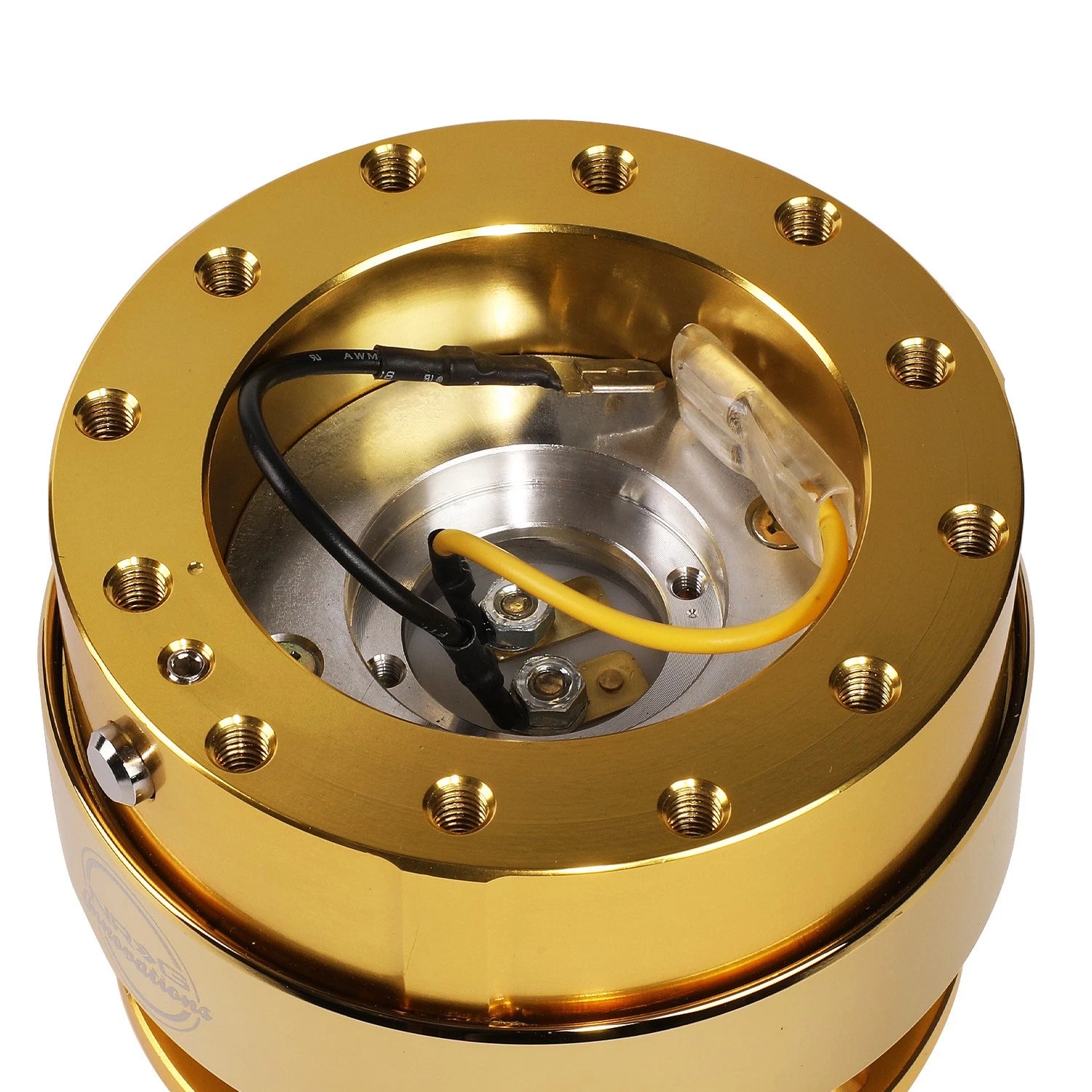 NRG SRK-200CG Chrome Gold Gen 2.0 Steering Wheel Quick Release Adapter