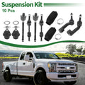 10X Front Suspension Kit Tie Rod Ends Sway Bar Link Ball Joint for Ford F-150 (2004–2023)