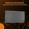 Aluminum Radiator for Audi A4 Quattro (2003–2008) 8E0121251L CU2556