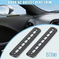 2pcs Carbon Fiber Door AC Outlet Vent Cover for Dodge Challenger (2015–2019)